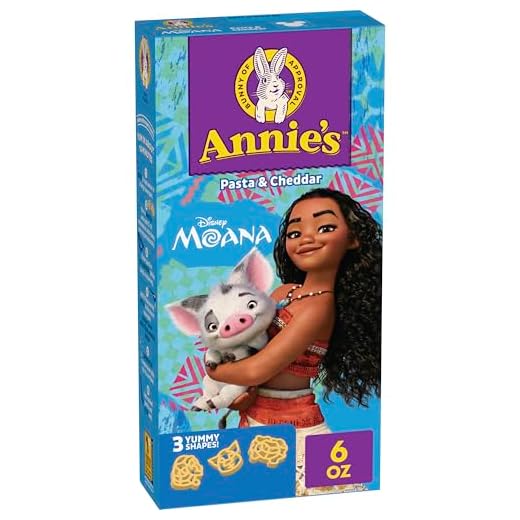 Annie's Disney Moana Shapes Cheddar Mac & Cheese, 6 oz