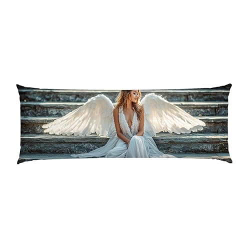 Jo[ ̓Vg P[X DwO ŔG肪ǂ  Qp Q ӂӂ QԂT|[g ƒp lGΉ O Q body pillow  傫 jp ONbV ܂ 145x40cm m-