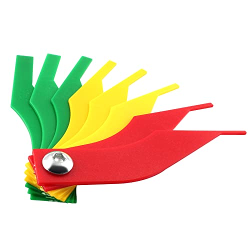 Hitefu Brake Lining Thickness Gauge, Car Automotive Brake Pad Measuring ...