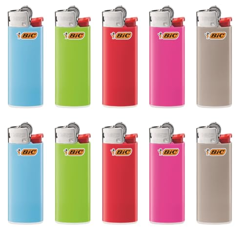 Bic Feuerzeug Mini Bunt J25 10Stück