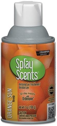 Sprayscents Metered Air Freshener Refill, Orange Sun, 7 oz, Aerosol - (Pack of 12)