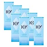 K-Y Liquid Lube, Personal Lubricant, New Water-Based Formula, Safe for Anal Use, Safe to Use with Latex Condoms, for Men, Women and Couples, Body Friendly 4.5 FL OZ (Pack of 7) (Packaging May Vary)