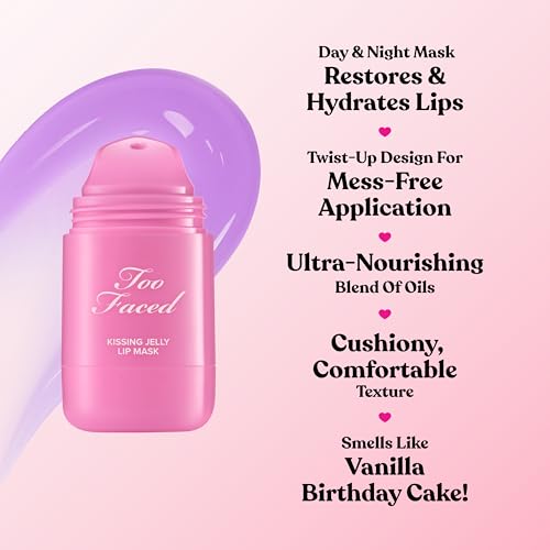 Image of Too Faced Kissing Jelly Lip Oil Gloss | Hydrating Lip Oil + Gloss Hybrid for Instant Moisture and Shine