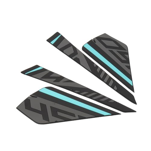 Stickers Réservoir Traction Pads Cyan Blue - Side Antidérapant pour 450SR