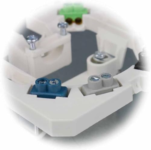 Pollmann Herdanschlussdose HAD3-F (flach/UP), 5-polig, reinweiß - 1 Stk.