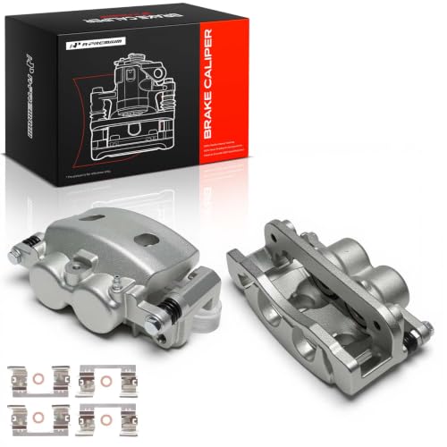 A-Premium Front Left and Right Side Disc Brake Caliper with Bracket