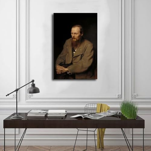 Cadre à suspendre Dostoevsky avec impression sur toile haute définition - 3