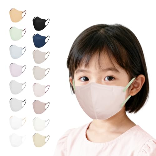 [Hellozebra] �q���p�}�X�N �s�D�z 3D ���̃}�X�N �q�� �o�C�J���[�y2025�H�~�E�V�F�ǉ��z30�� �q�ǂ��}�X�N ������ ���̎q �j�̎q �������₷�� �����ɂ��Ȃ�Ȃ� �򖗑΍� �ԕ��p �R�h�����E�}�X�N ���w�� ���ǂ� 3�� 4�� 9�� 