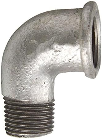 Angle zinc-Coated 90° IE 1/2", Silber, 1/2 Zoll