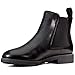 Clarks Damen Griffin Plaza Chelsea Boots, Schwarz (Black Leather), 40 EU
