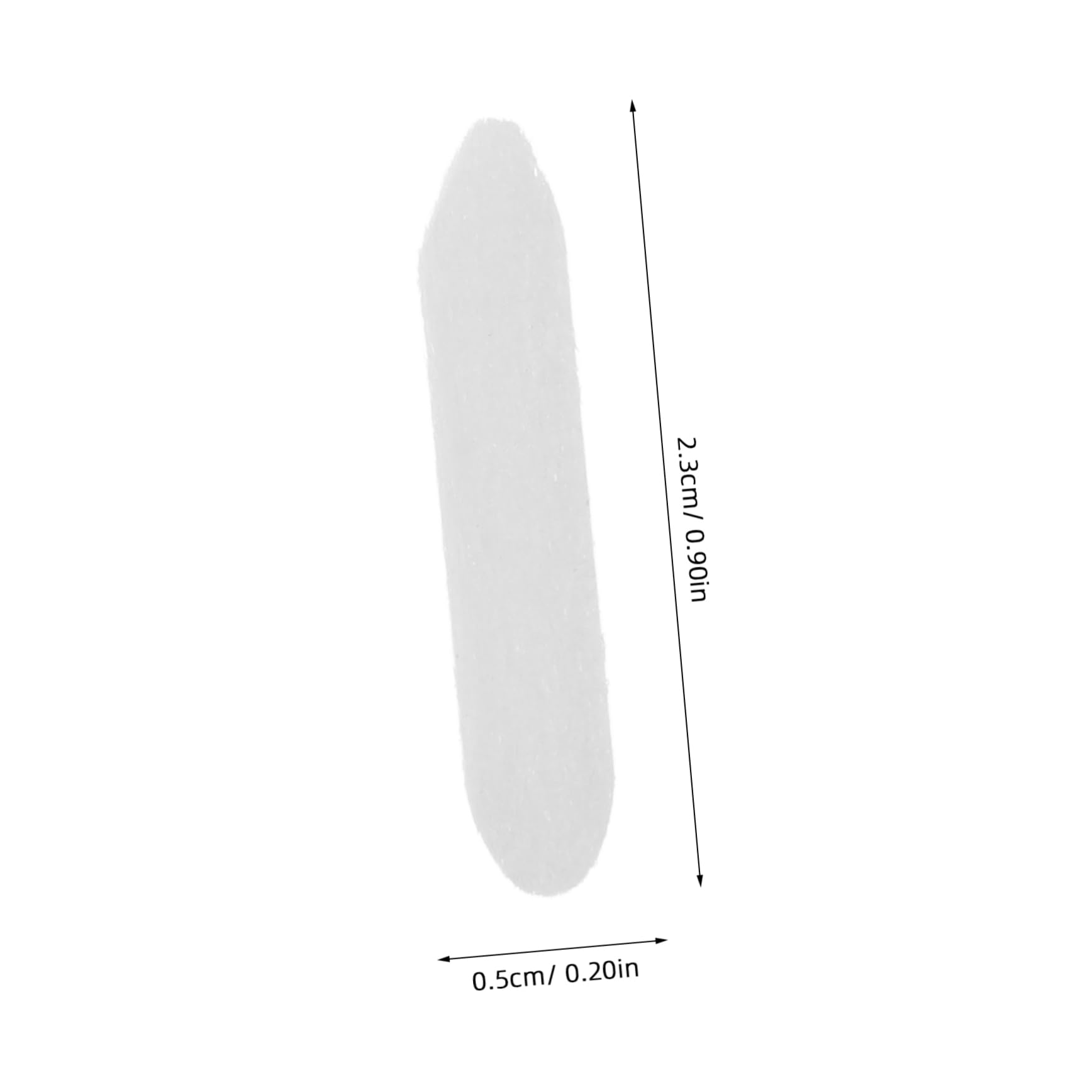 Angoily Oil-based Pen Refills 10pcs Fine Point Nibs for Refillable Paint Pens Smooth Writing Lightweight Portable