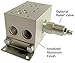 Hydraulic Series Valve Manifold Aluminum D03 NG6 or Cetop 3 pattern (with relief valve, 2 stations)