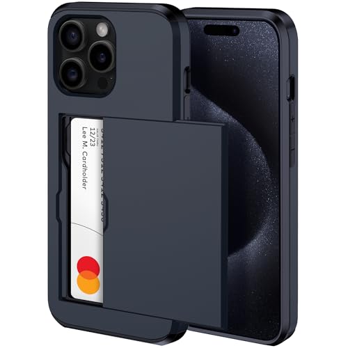 Opiniones y reviews de Fundas de tarjetas para Hombre comprados en linea. 42 harusaki 𝟐𝟎𝟐𝟒 𝗡𝗘𝗪 Funda para iPhone 15 Pro Max con tarjetero - Carga inalámbrica compatible Funda tipo cartera para iPhone 15 Pro Max con ranura oculta para...