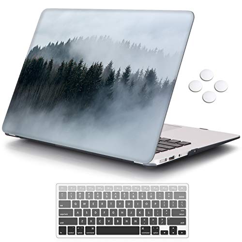 MacBook Air 13 inch Case (Release 2010-2017 Older Version), iCasso Hard Shell Plastic