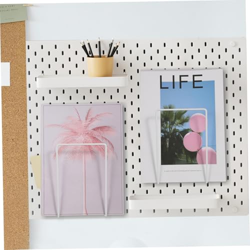 Support de mur pour pegboard et étagère de rangement ajustable de bureau Mobestech - 7