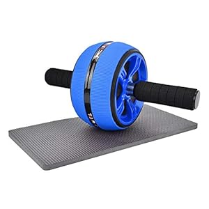 Ab Roller Wheel, Ab Trainner Abdominal Wheel Roller Excersise Fitness Ab Rollers Replacement for Workouts Ab Wheel Exercise Equipment Replacement for Home Gym (Blue&Black)