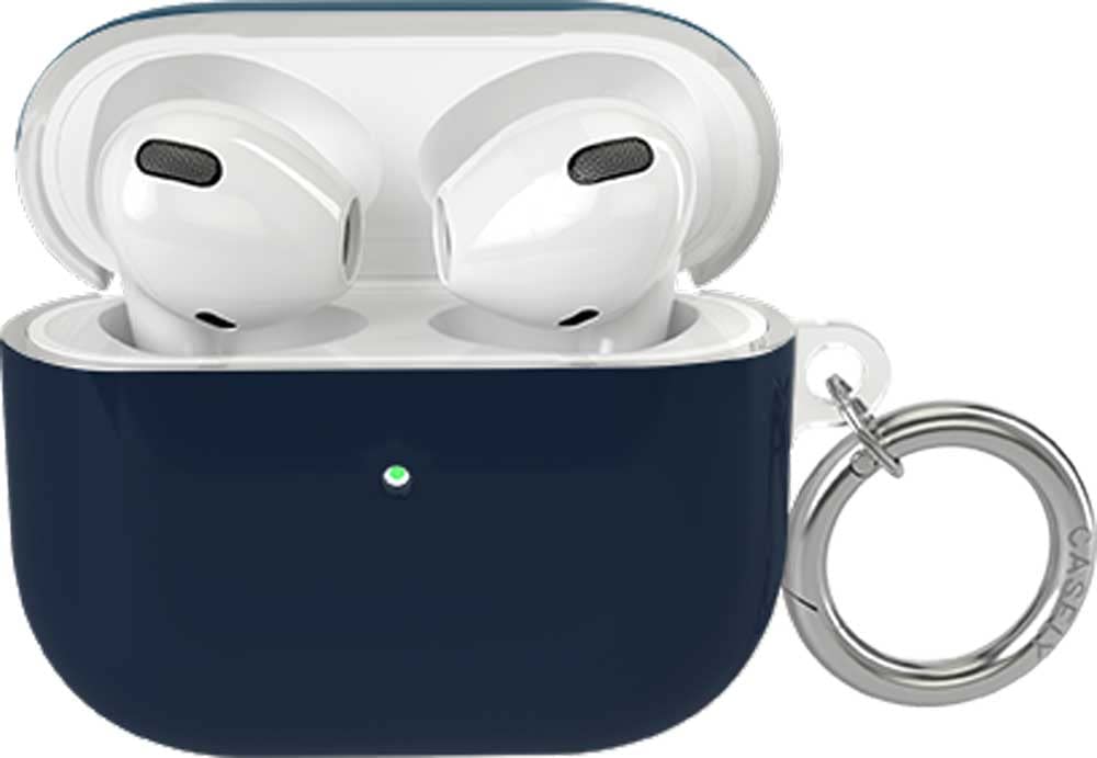 Casely Case Compatible with AirPods 3 | Navy Blue AirPods | Compatible Only with AirPods 3