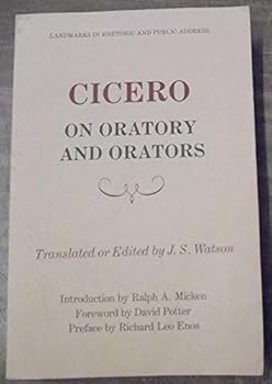 Hardcover Cicero on Oratory and Orators (Landmarks in Rhetoric and Public Address) Book