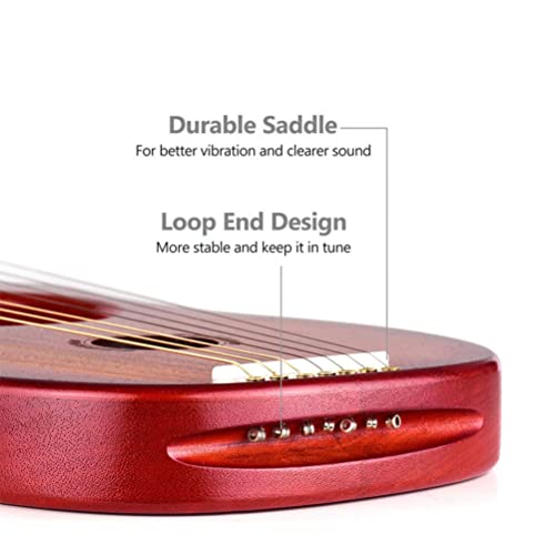 HEALLILY 19 STÜCKE LYRE String Small Harp Saiten Zubehör von 19 Saiten Ersatz Metallstring für Harfe Neue Ersatzsaiten