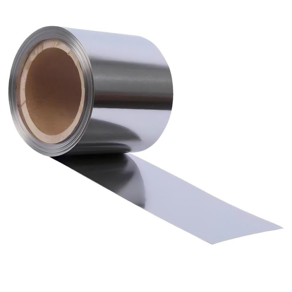 1 Stück hochreine Eisenfolie for mechanische Rahmen, Haltbarkeitsdicke 0,05 mm - 0,5 mm, dünnes Metalleisenblech(0.05mmx100mmx1m)