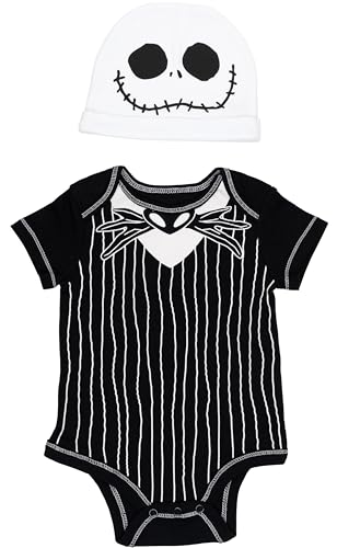 Image of Disney Cosplay Baby Bodysuit and Hat Set Newborn to Infant Sizes (Newborn - 24 Months)