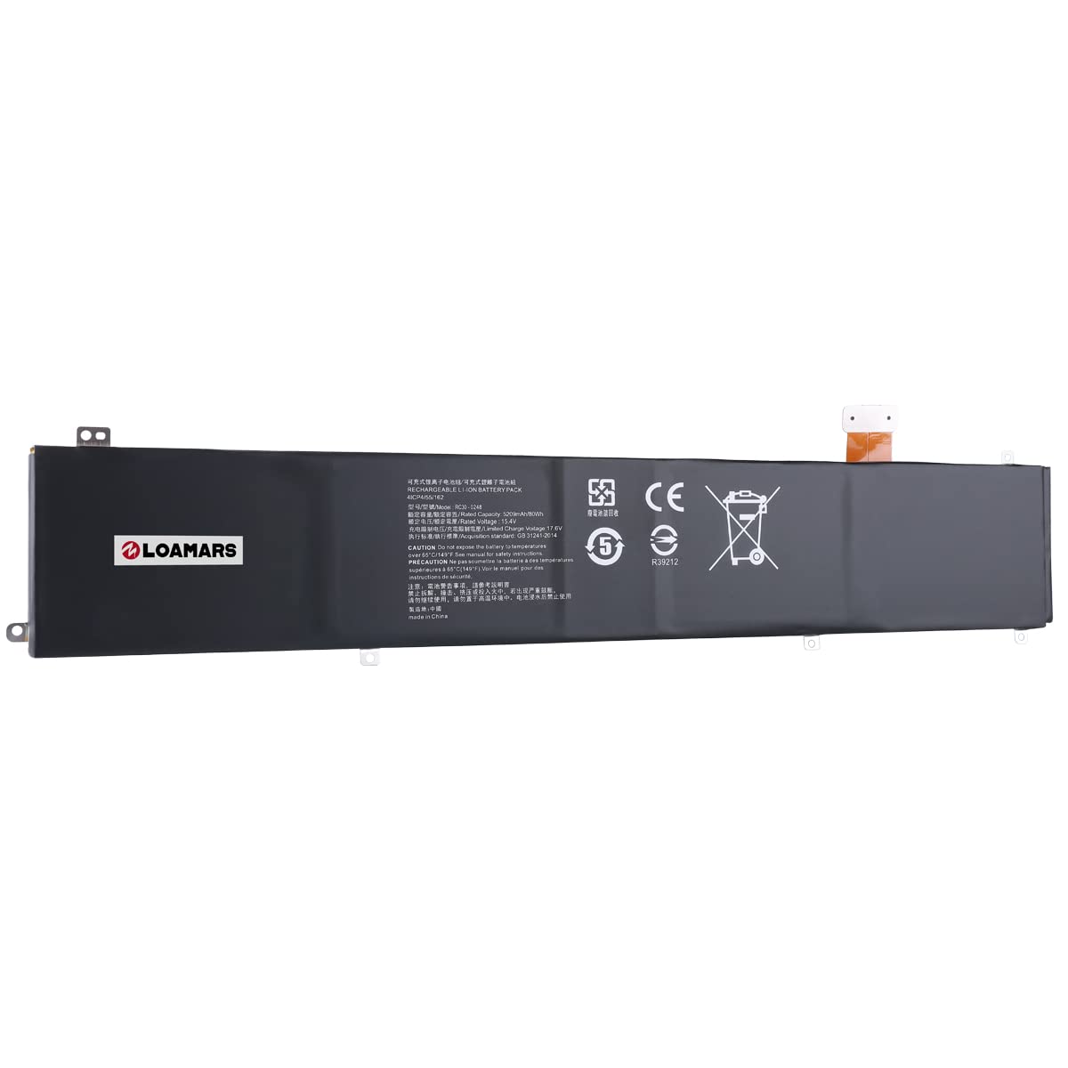 【新品】BLADE15用交換用バッテリー RC30-0248 Amazon.co.jp: Razer RC30-0248交換バッテリー 15.4V 80Wh