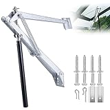 Goture Automatischer Entlüftungsöffner, automatischer Gewächshaus-Fensteröffner, Zylinder-Dach-Entlüftungsöffner, solarwärmeempfindliche Gartengeräte, (Einzel-/Doppelfeder bis zu 13,6 kg)