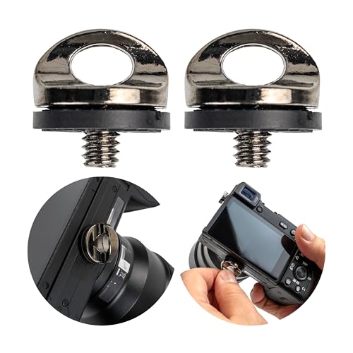 1/4 Inch Camera Mounting Screw, 2 Pack, Quick Release, Adapter Screw for Carrying Strap, Qr Plate, Camera Accessories for Tripod, Tripod, Screw Adapter, Tripod Screw, Camera Screws Set 1/4 Inch Deal