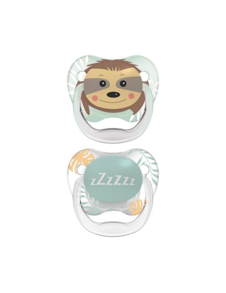 Dr. Brown's Prevent Printed Shield Soother - Stage 2, Multicolor, 2-Pack, Green, 6M to 12M-image-17