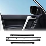 適用ランドクルーザープラド 150 2010-2023 内部付属品シールストリップ、車の窓の内のストリップ For Land Cruiser Prado 150 2022 2021 2020 2019 2018 2017 2016 2015 2014 2013 2012 2011 内装アップグレード装飾アクセサリー (ウィンドウ内側ウェザーストリップ)