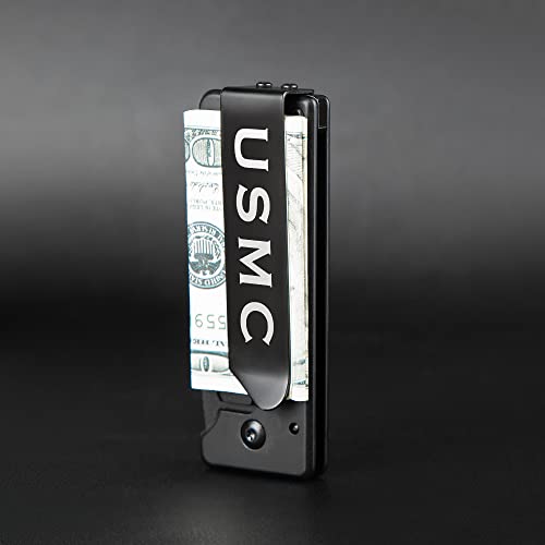 Military Gift Shop USMC Knife Bundle: Versatile 2.75" Money Clip & Full-Size Marine Corps Fighting Knife - Marine Corps Gifts | Disabled USMC Vet Owned SMALL Business4