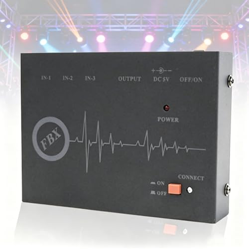 Mini supresor de retroalimentación por cambio de frecuencia, 3 entradas y 1 salida, con panel de control y antiflambeo automático para salas de conferencias, estudios de grabación y KTV miniatura 1