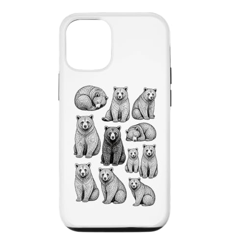 Bears 90�N�ピ�B���e�[�W�^�g�D�[�X�^�C�����g���x�A�O���t�B�b�NY2K �X�}�z�P�[�X iPhone 12/12 Pro �p