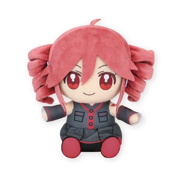 RDCIRP Kasane Teto Plush, Cute Stuffed Anime Figure Pillow Doll, Soft Cartoon Virtual Character Musica Plushie Toy for Home Decor Adults Girls Boys Gifts(pink)