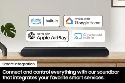 Image of Samsung S-Series HW-S60D All-in-one 5.0ch Wireless Dolby Soundbar, w /Q-Symphony, Voice Assistants, Built-in subwoofer, Home Audio Sound Bars
