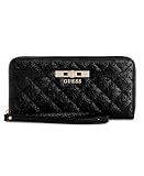 portefeuille guess noir et blanc Portefeuille matelassé Guess Portefeuille matelassé pour Femme, Bla, Taille Unique, Portefeuille matelassé