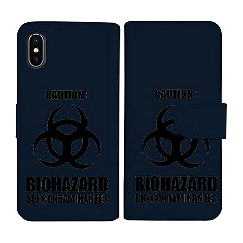 sslink Galaxy S26 5G �Ή� �蒠�^ �l�C�r�[ �P�[�X �o�C�I�n�U�[�h BIOHAZARD �u���b�N ���S �_�C�A���[�^�C�v ���J�� �J�[�h���[ �t���b�v �J�o�[