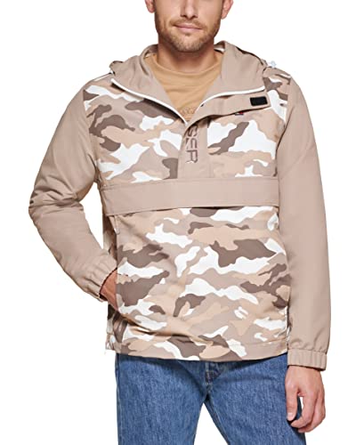 Image of Tommy Hilfiger Men's Retro Lightweight Taslan Popover Jacket