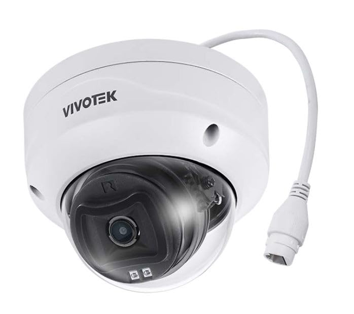 VIVOTEK C SERIE FD9383 HV cámara IP domo fijo 5MP, al aire libre, IR, PoE, 3,6mm, IP66