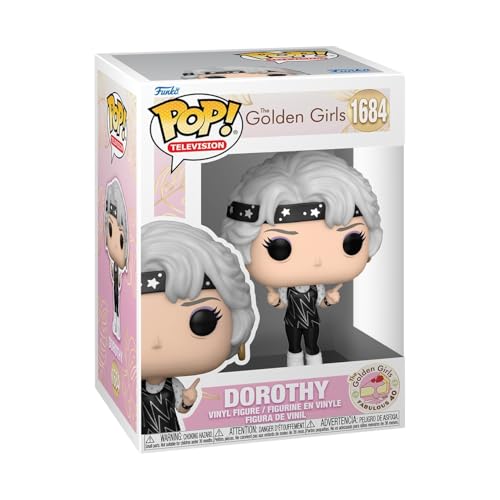 Funko Pop! TV: Golden Girls 40th - Dorothy Zbornak - Figura de Vinilo Coleccionable - Idea de Regalo - Mercancia Oficial - Juguetes para Niños y Adultos - TV Fans - Muñeco para Coleccionistas