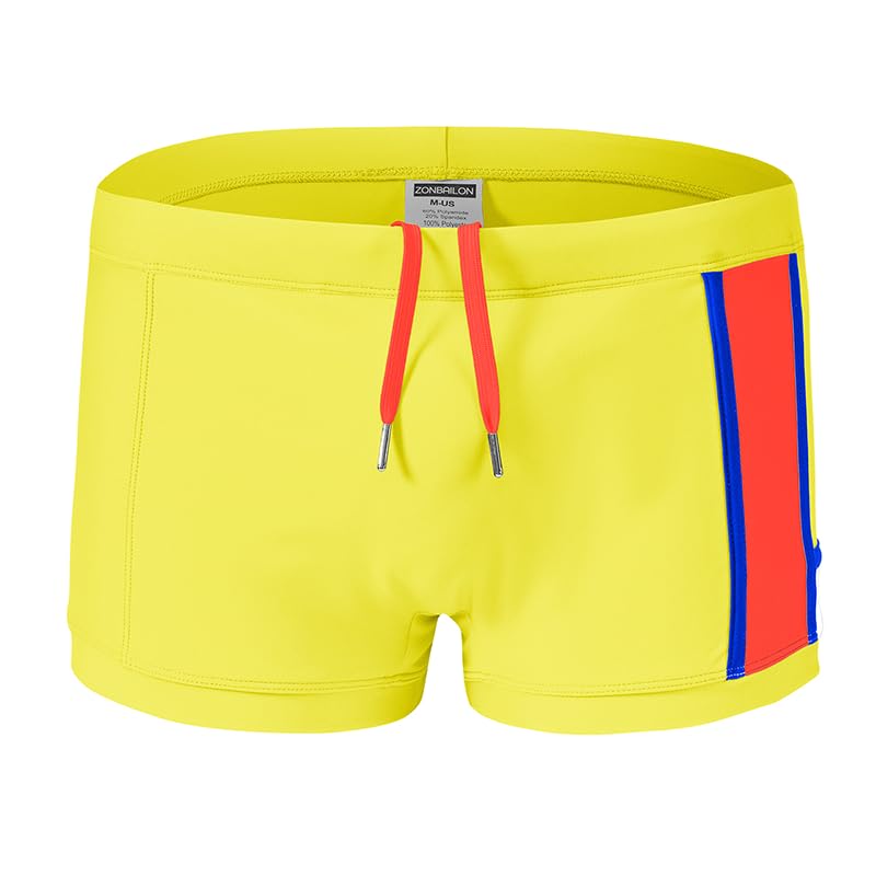 YAHWULAI Herren Sexy Ice Silk Boxershorts Herrenunterwäsche