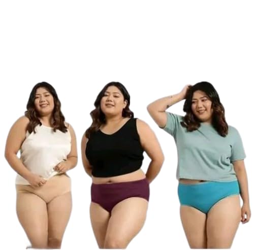 Women's Cotton Hipster Briefs Pack of 3 | High Rise Full Coverage Soft Everyday Innerwear-image-17