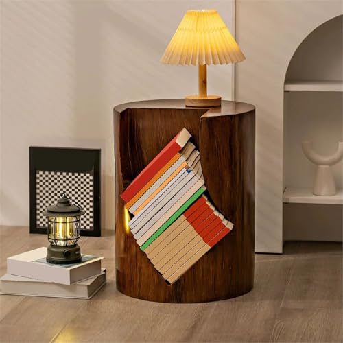 Librería estantería retro resina para casa con estantes modernos 6