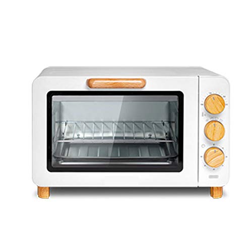 15 Liter Minibackofen Elektrischer Grillofen, Pizzaofen Ofen Intelligente Temperaturregelung, 60 Minuten Timer, Ideal Für Den Wohnwagen Und