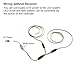 elechawk Remote Controlled LED Light Strip for RC Fixed Wing Airplane Flying Wing Plane AR Wing Drone Model Car Truck