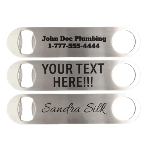 Custom Bottle Opener Personalized Bar Key Speed Bartender Stainless Steel Groomsmen Gift For Men Women Bartenders #TOP23