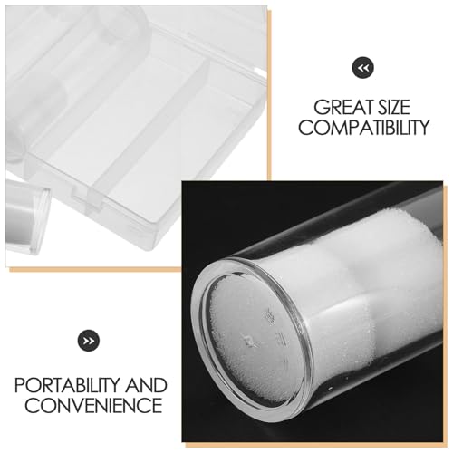 Boîtes de rangement transparentes 27 mm étanches pour collectionneurs