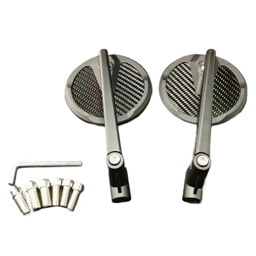 Rétroviseurs moto carbone anti vibration pour NVX XMAX FORCE