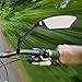 rockible Bike Mirror Bicycle Rear View Mirror Wide Angle Rotatable for Mountain Road Bikes Universal Handlebar Mount Adjustable, Right Side