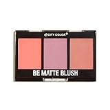 City Color Cosmetics Be Matte Blush in Fresh Melon, Blackberry, and Guava - Cheek Trio